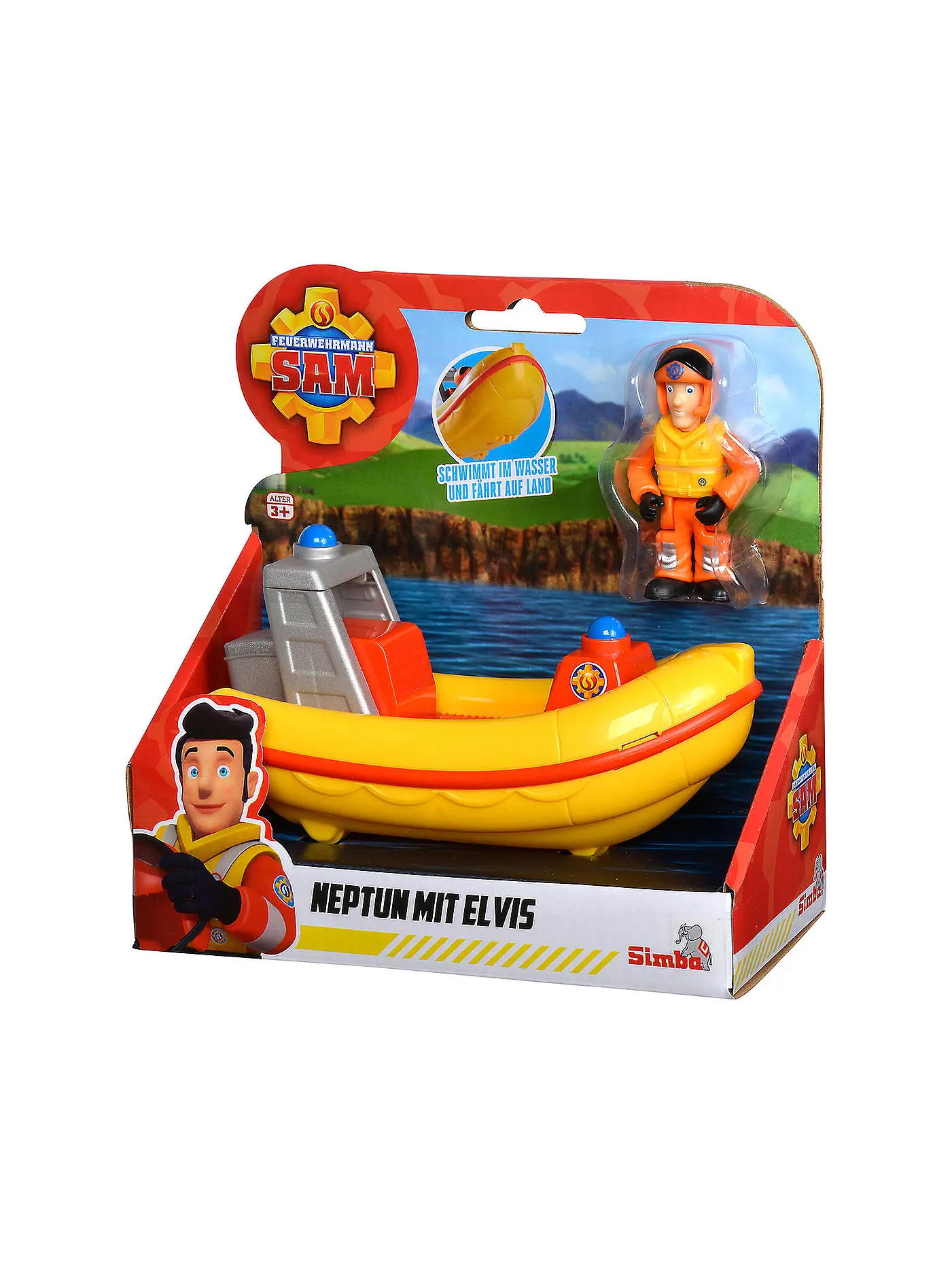 SIMBA | Sam Junior Neptun mit Elvis Figur | 